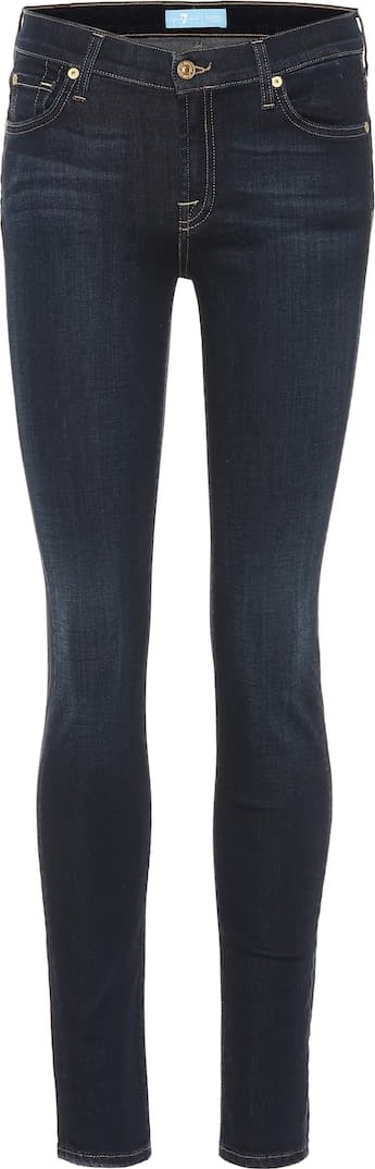 7 For All Mankind The Skinny B(AIR) low-rise jeans