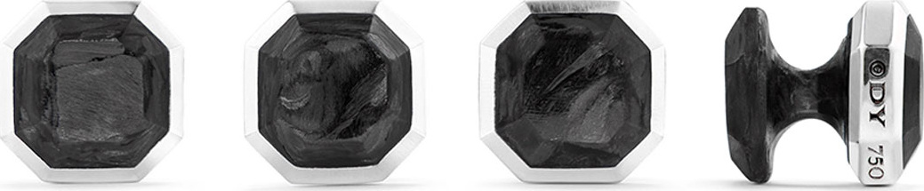 David Yurman Forged Carbon Shirt Stud Set