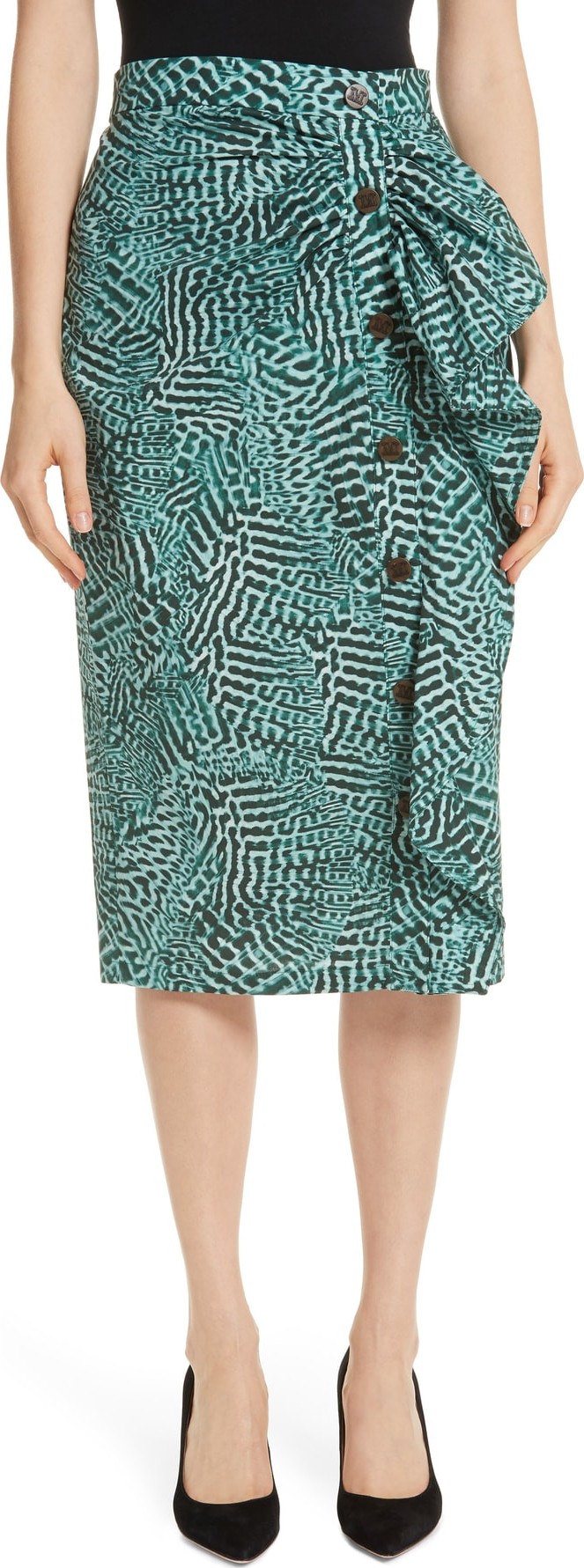 Max Mara Musette Ruffle Skirt