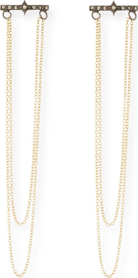 Armenta Old World 18k Chain Dangle Earrings