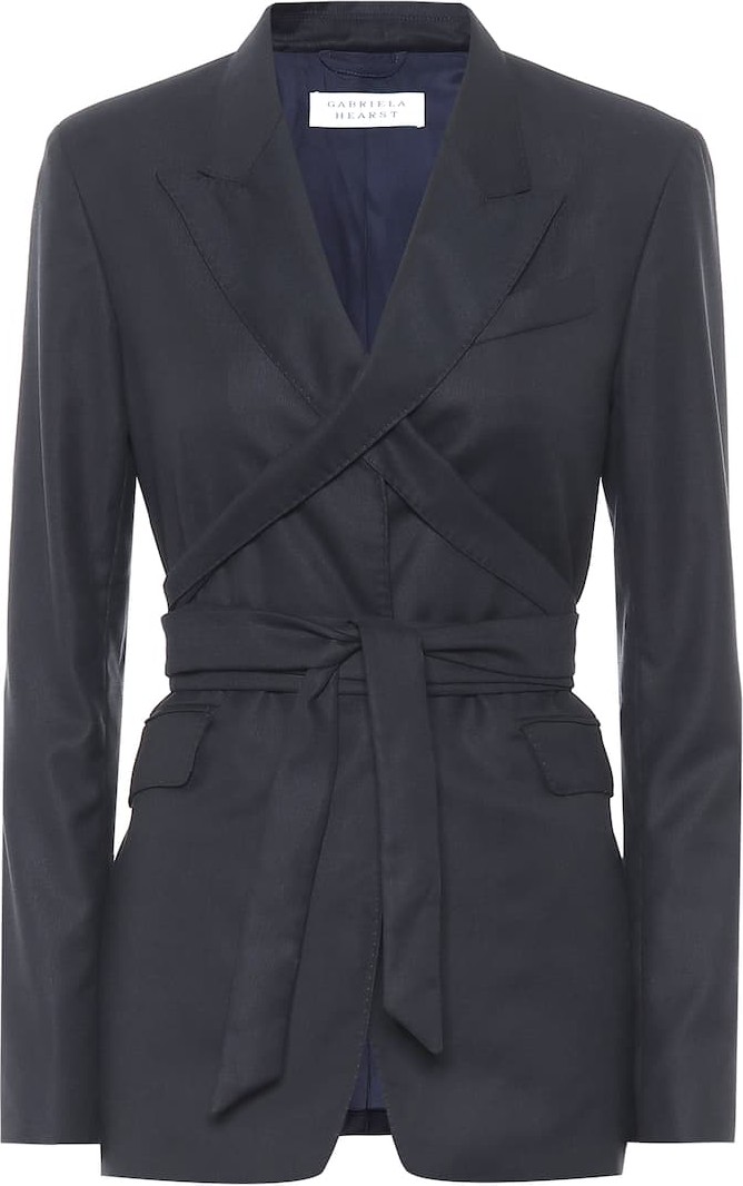 Gabriela Hearst Exclusive to Mytheresa – Nutter wool and silk blazer