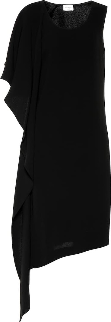Salvatore Ferragamo Asymmetric silk dress