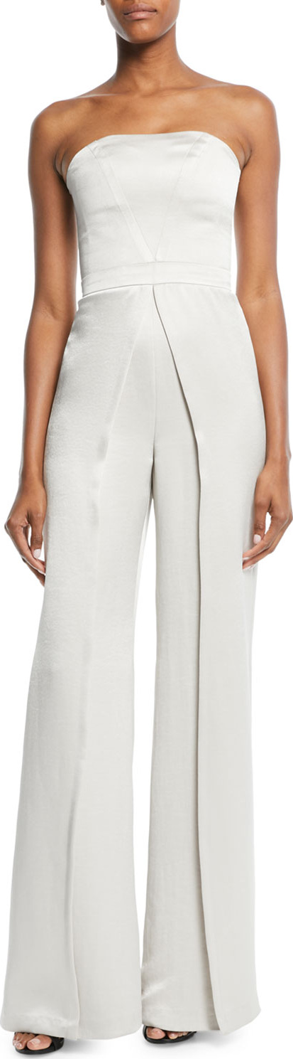 Alexis Noemie Strapless Wide-Leg Jumpsuit