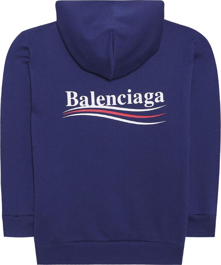 Balenciaga Kids' cotton-blend hoodie
