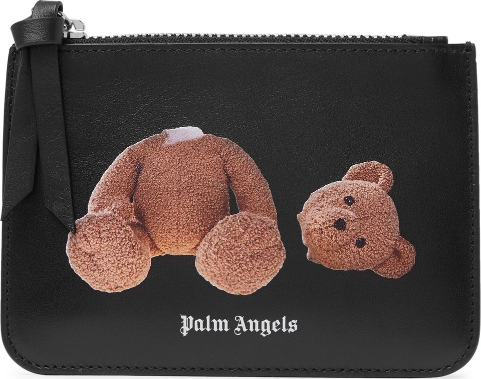 Palm Angels Printed Leather Wallet
