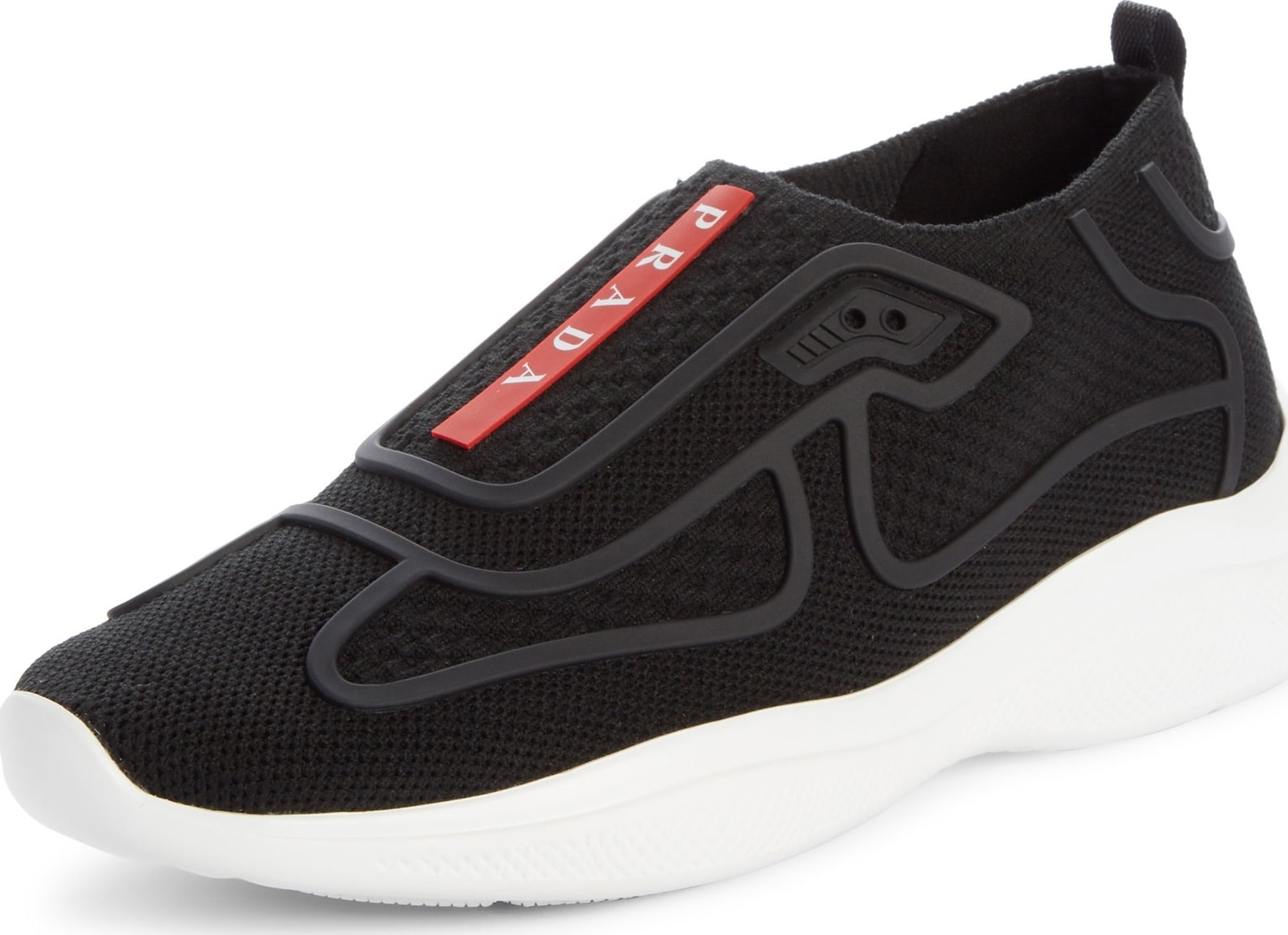 Prada Knit Sock Sneaker