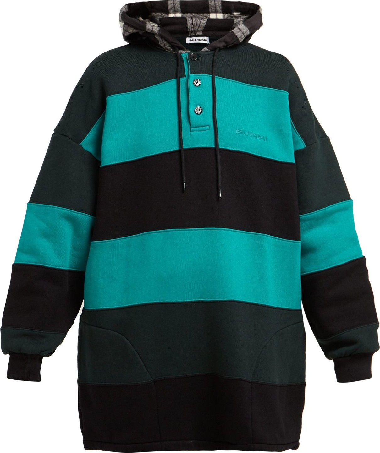 Balenciaga Striped cotton sweatshirt