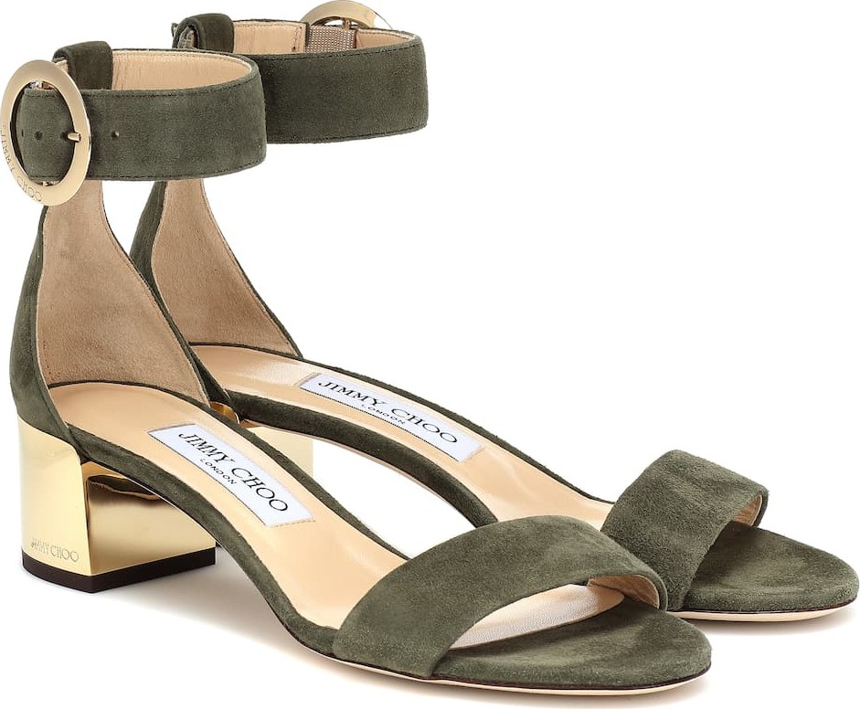 Jimmy Choo Jamie 40 suede sandals