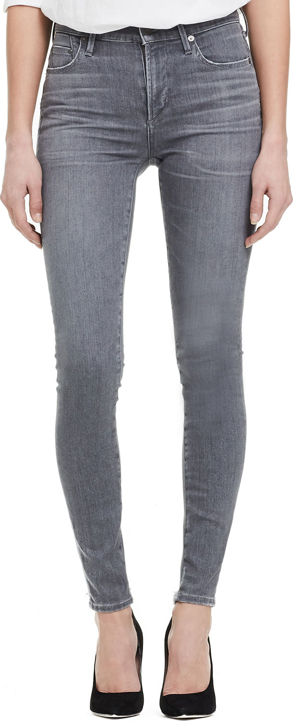 Citizens Of Humanity Rocket High-Rise Skinny Jeans, Gray