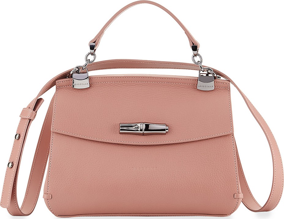 Longchamp Madeleine Leather Crossbody Bag