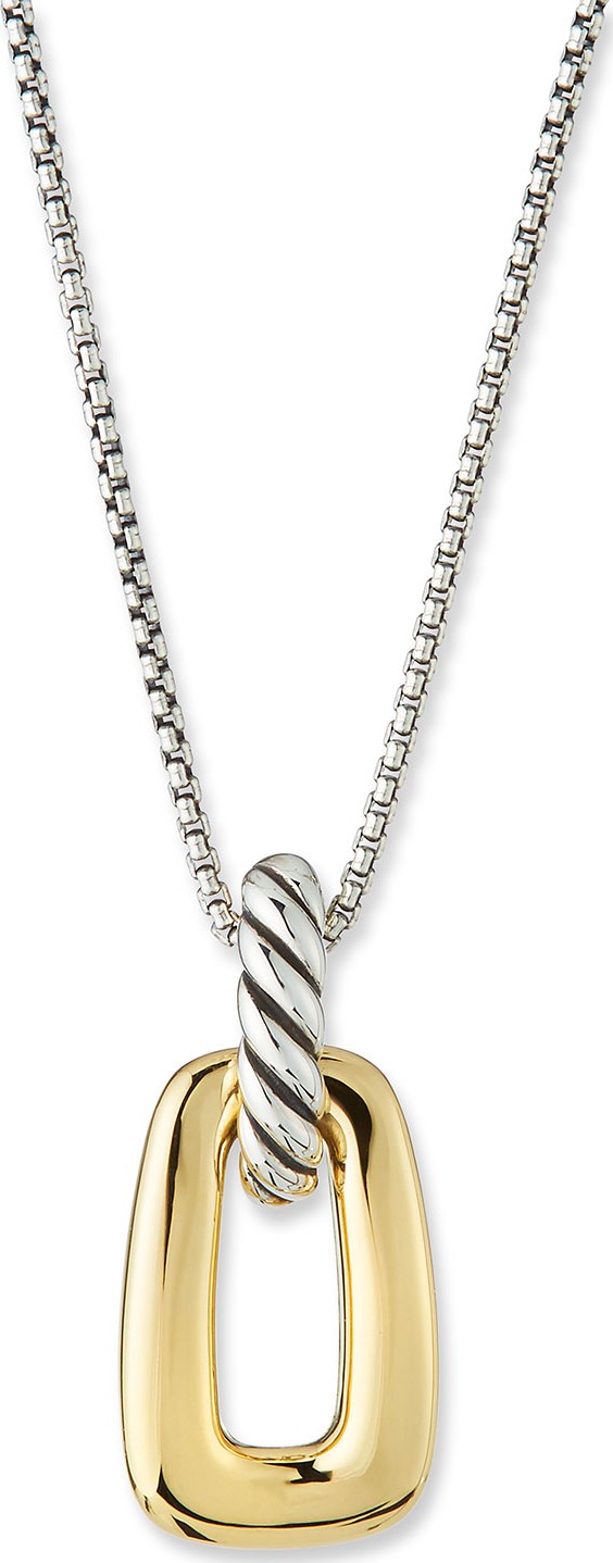 David Yurman Wellesley Link Pendant Necklace
