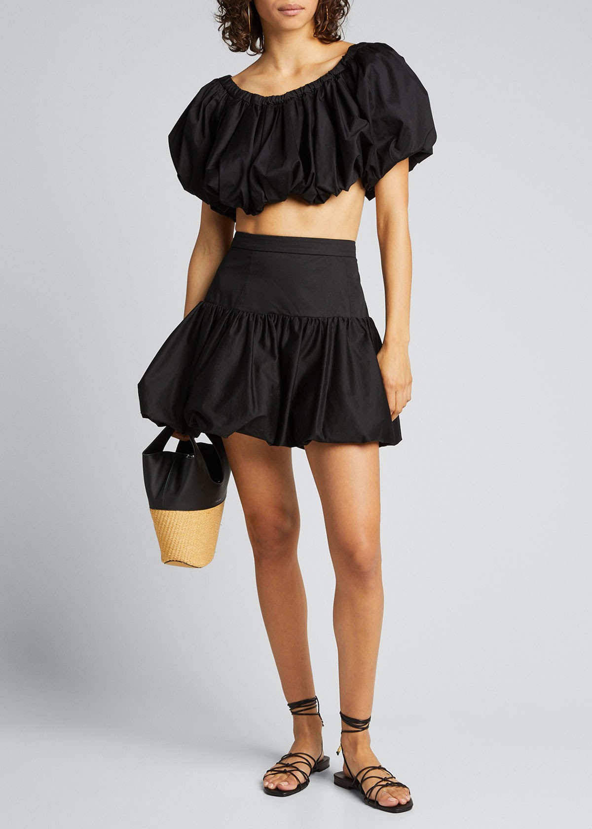 Derek Lam 10 Crosby Kami Bubble Mini Skirt