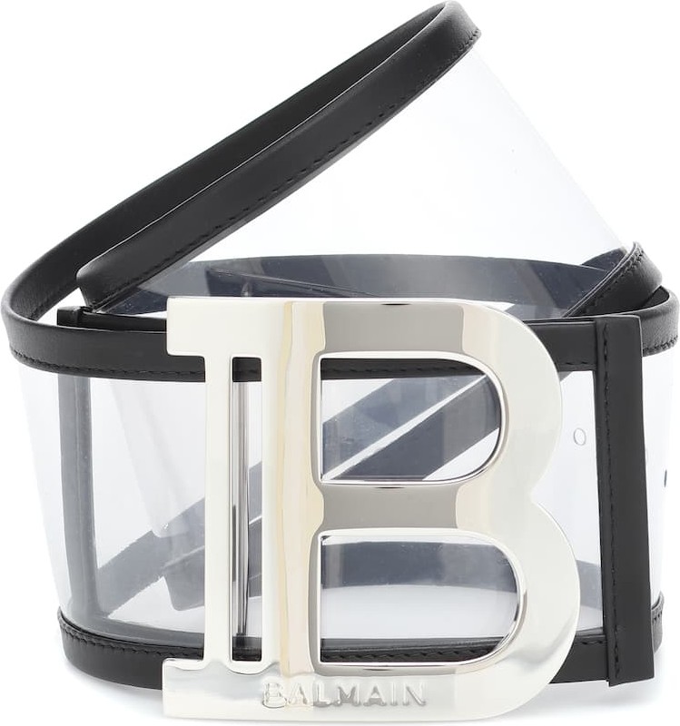 Balmain Logo PVC belt