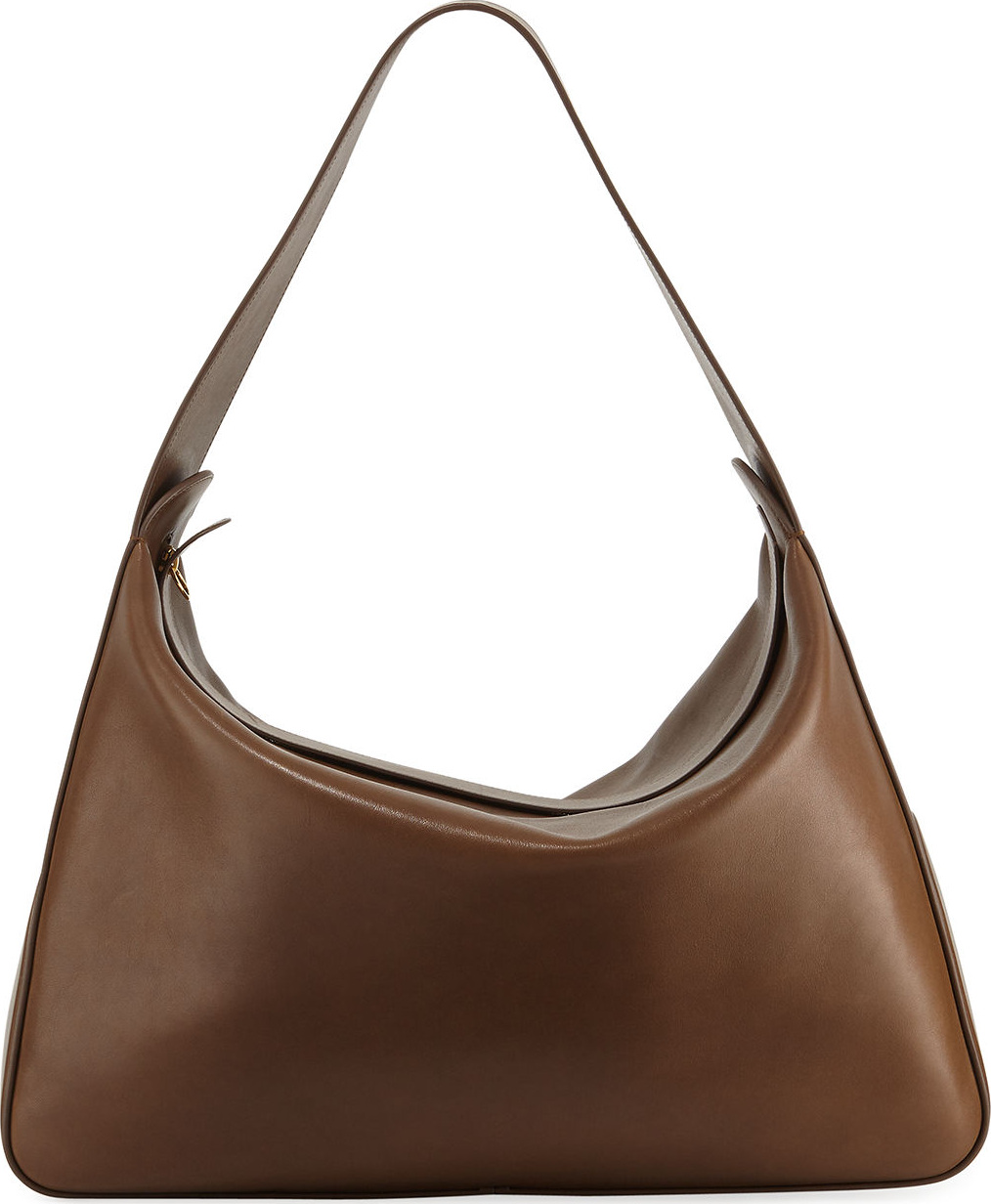 THE ROW New Leather Hobo Bag