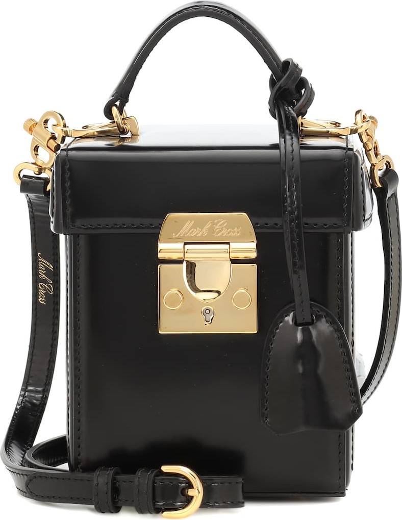 Mark Cross Grace Cube leather crossbody bag