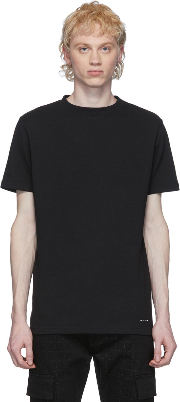 1017 ALYX 9SM Three-Pack Black Logo T-Shirt
