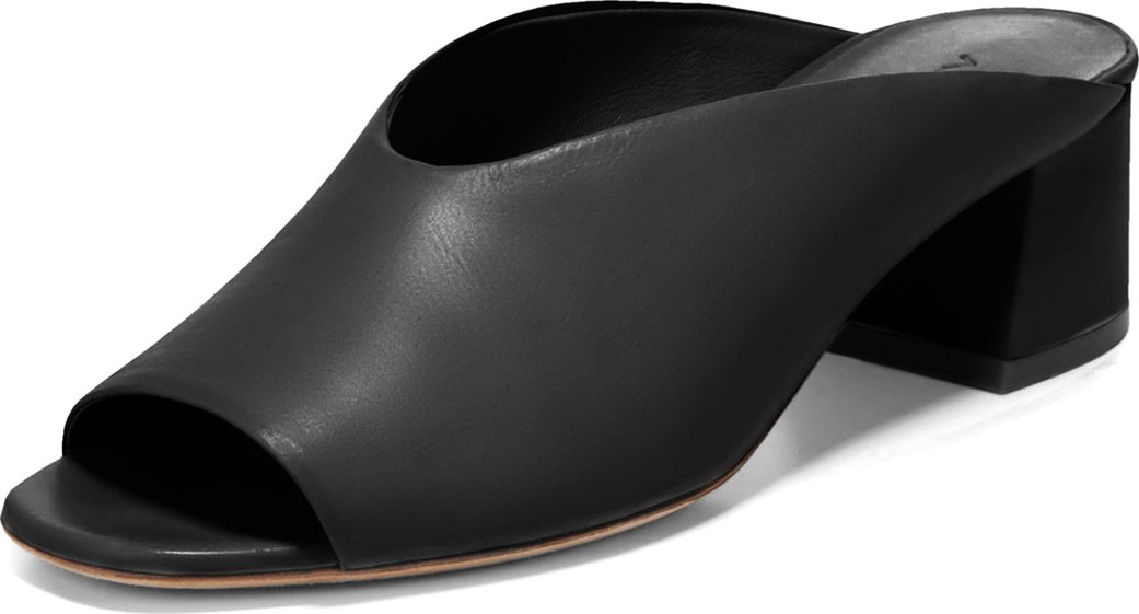 Vince Cachet Leather Slide Mule