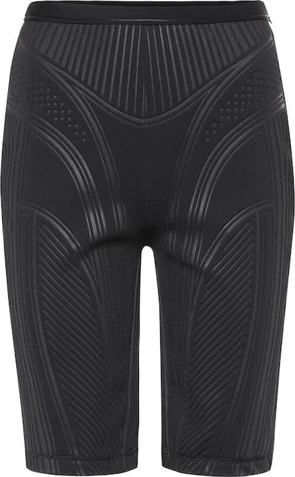 Mugler Compression biker shorts