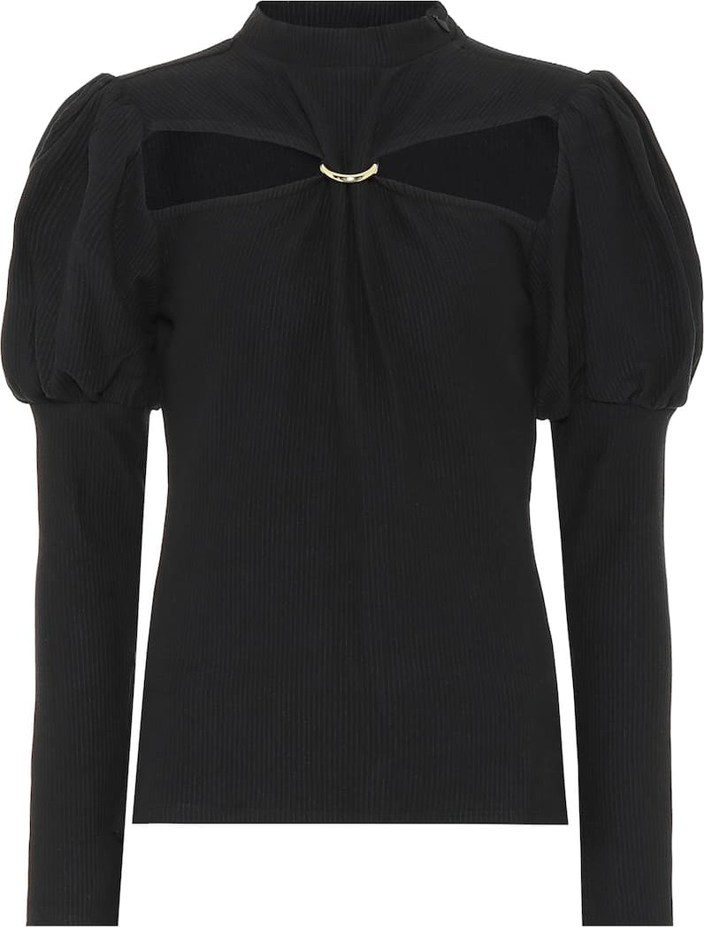 Cult Gaia Mora cotton blouse