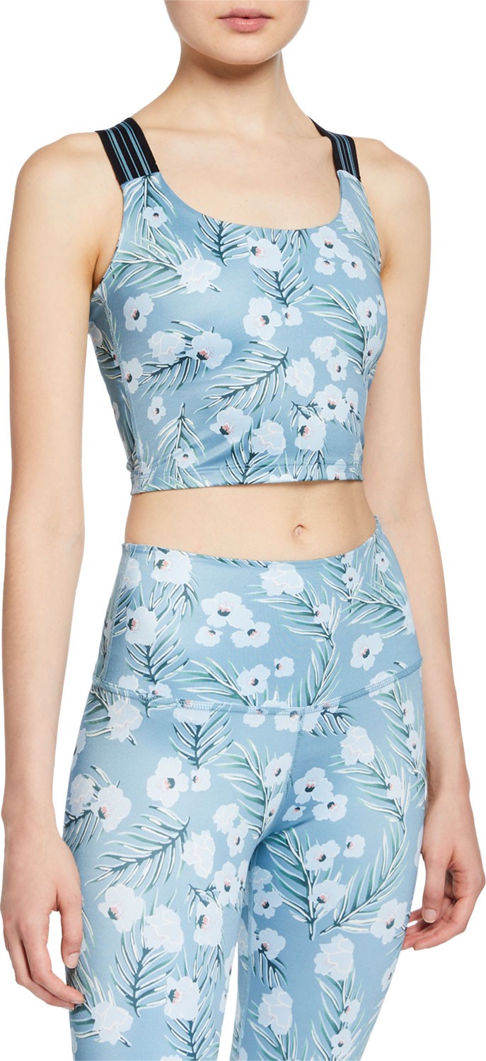 Beyond Yoga Lux Stripe Hype Cropped Tank