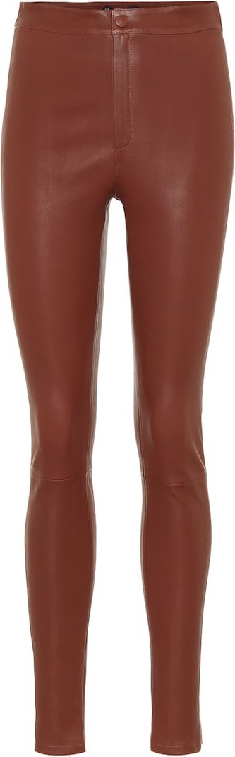 Zeynep Arcay High-rise skinny leather pants