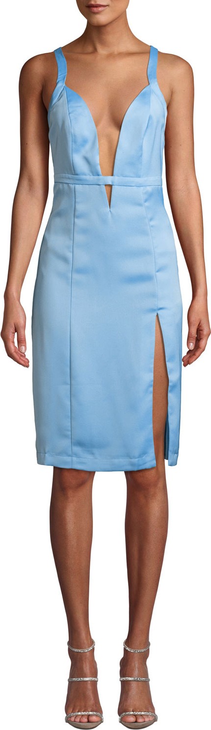 NBD Offense Crisscross Sheath Dress