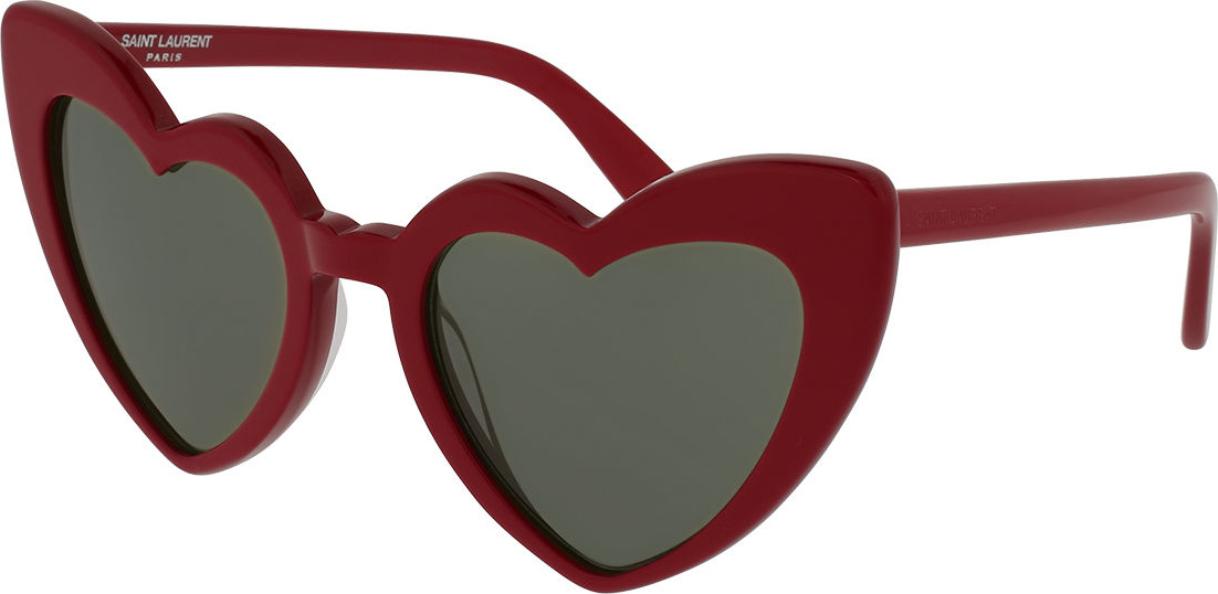 Saint Laurent Lou Lou Oversized Heart Sunglasses