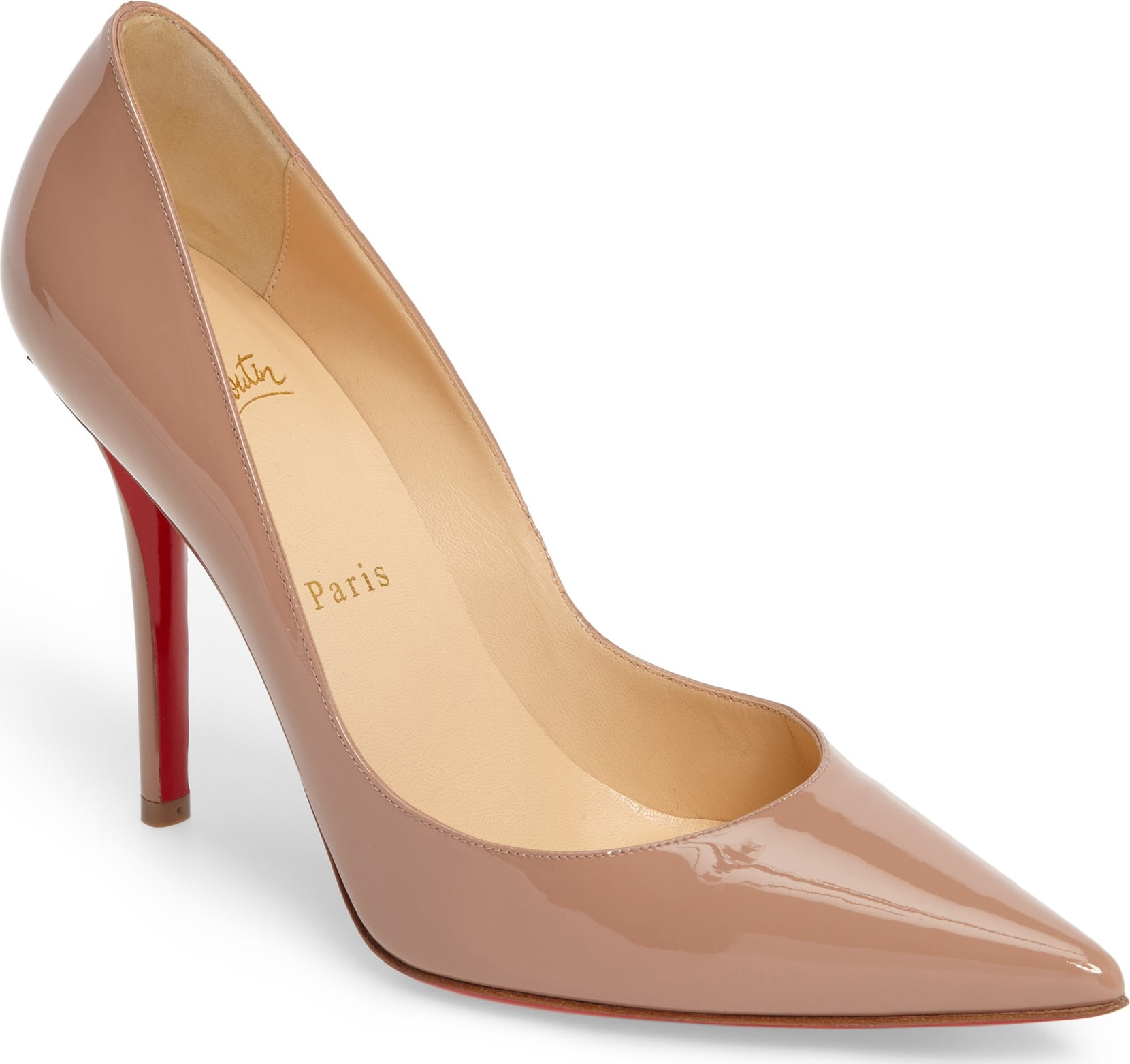 Christian Louboutin Apostrophy Pointy Toe Pump