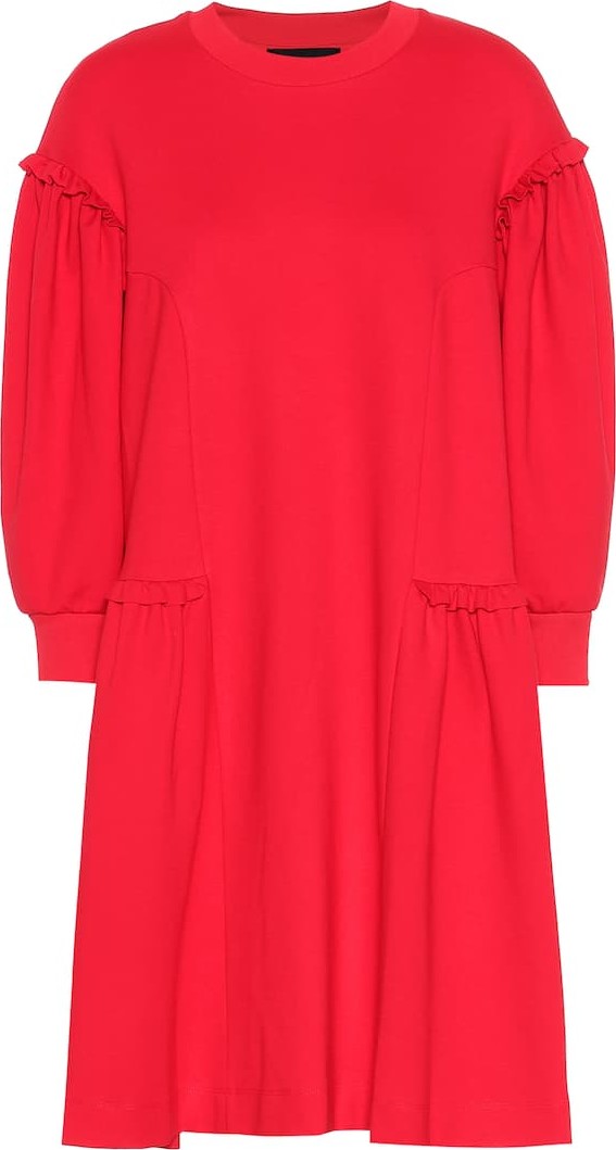 Simone Rocha Ruffled jersey dress
