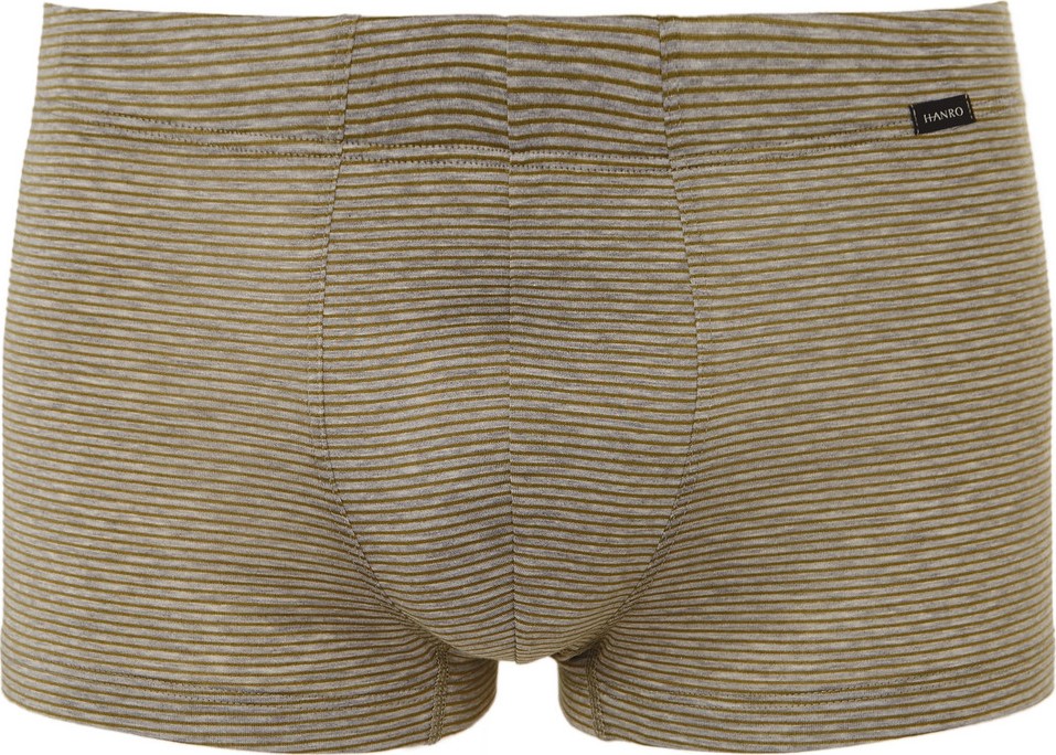 Hanro Striped Mercerised Cotton Boxer Briefs