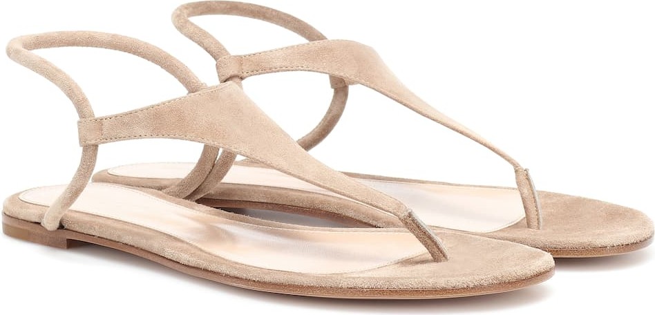 Gianvito Rossi Anya suede sandals