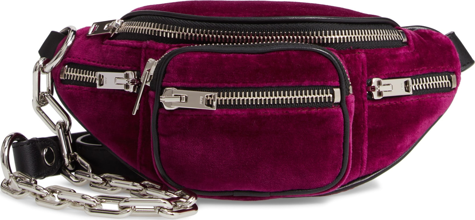 Alexander Wang Attica Mini Velvet Fanny Pack