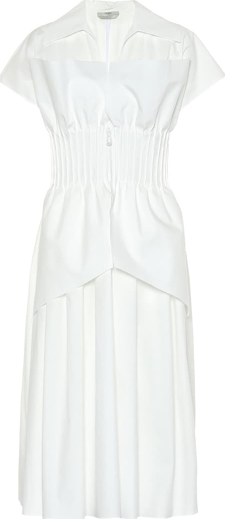Fendi Cotton taffeta dress