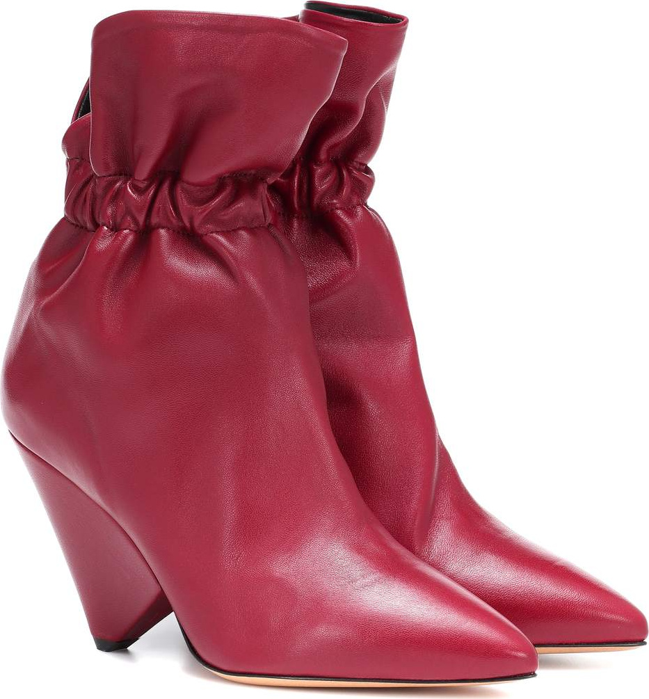 Isabel Marant Lileas leather ankle boots