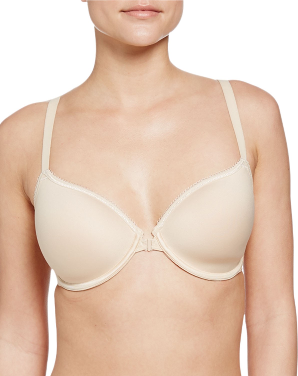 Wacoal Basic Beauty Front-Close Contour Bra w/ Convertible Straps