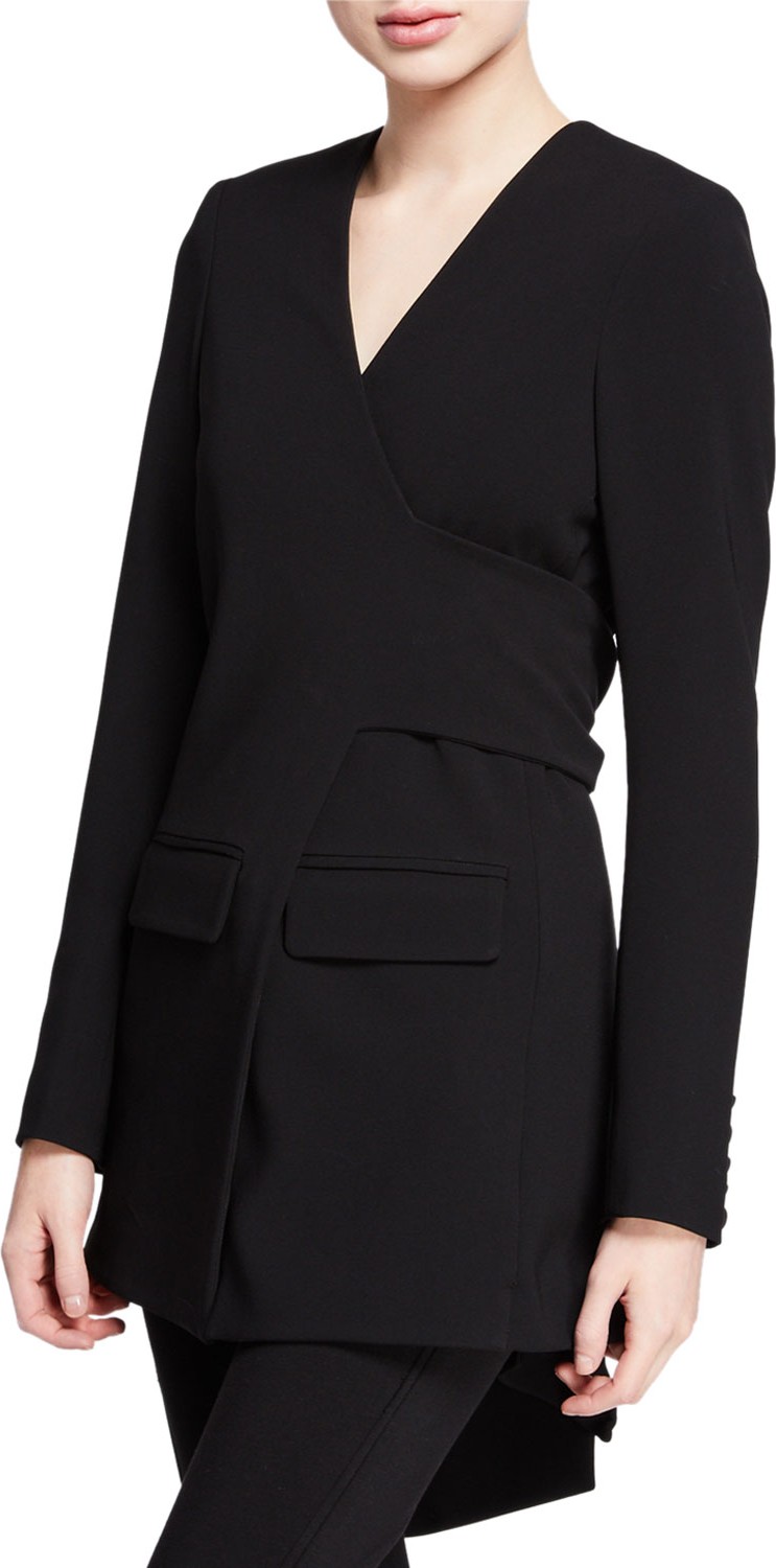 DIANE von FURSTENBERG Cali Wrap Blazer Jacket