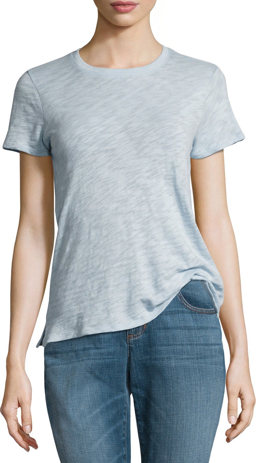 ATM Anthony Thomas Melillo Schoolboy Cotton Crewneck Tee