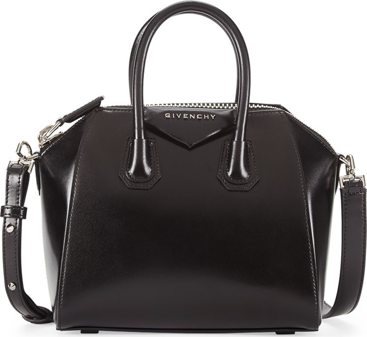 Givenchy Antigona Mini Box Calfskin Satchel Bag