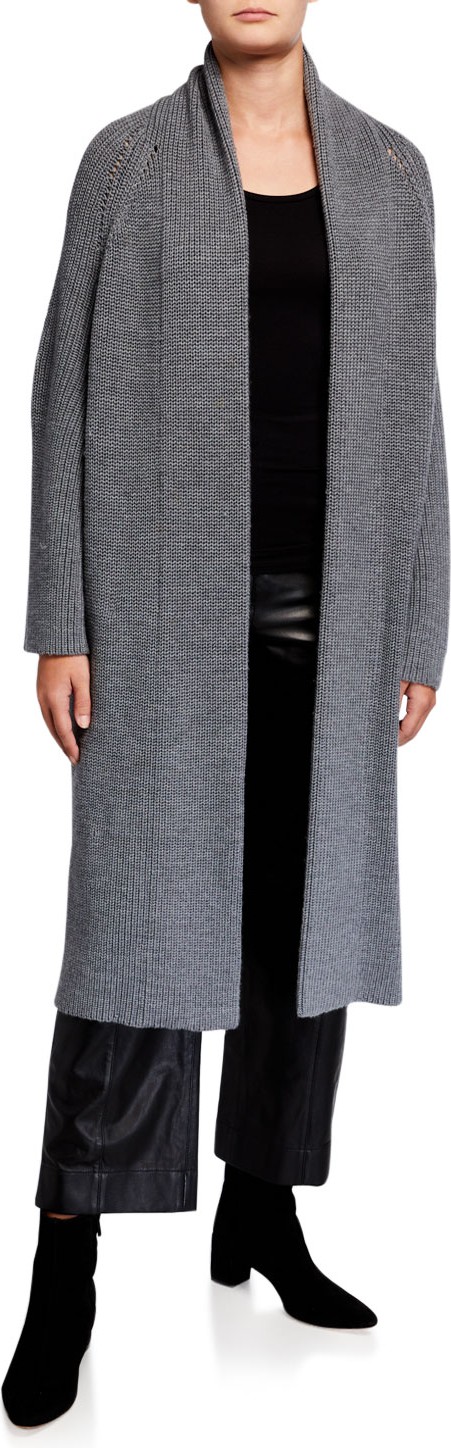 Jason Wu Fisherman Rib Wool Cardigan