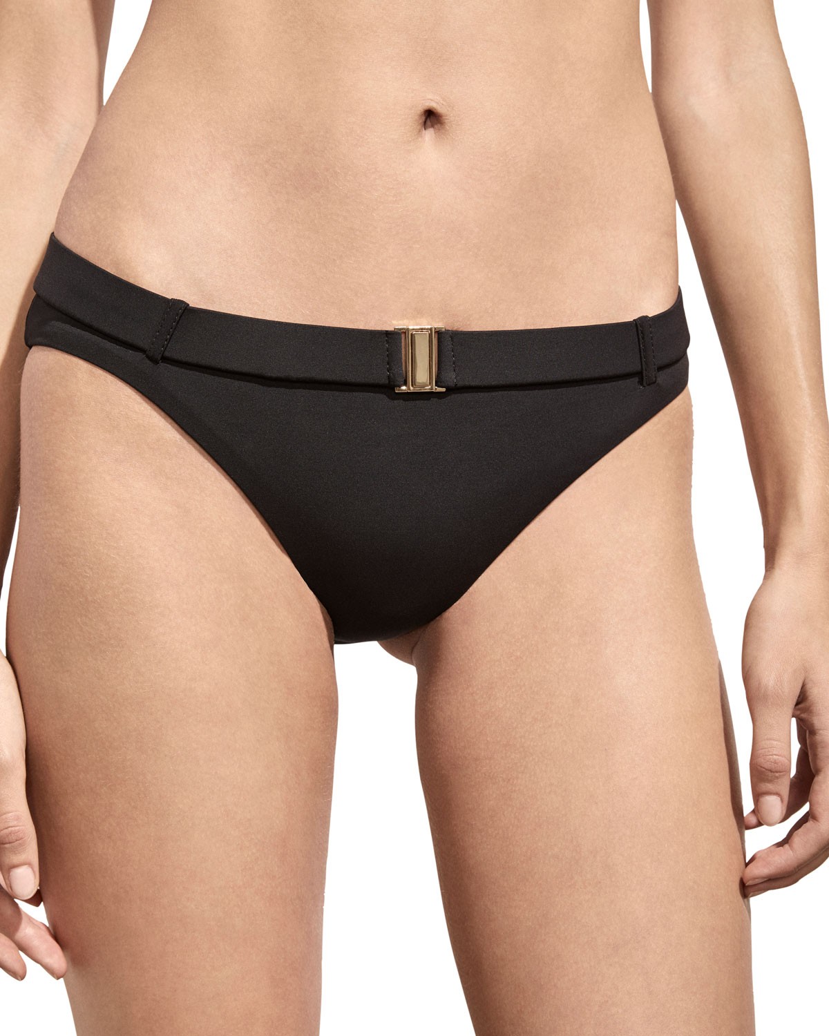 Amaiò Swim Lilou Low-Waist Belted Bikini Bottoms