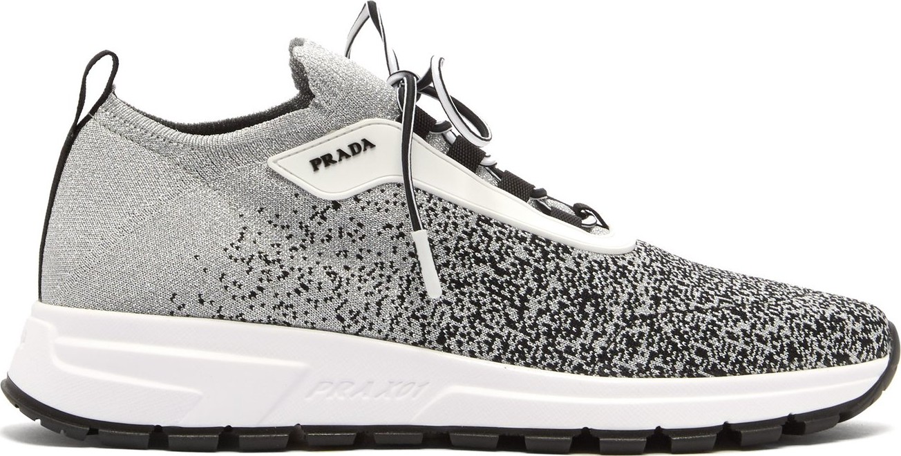 Prada Prax-01 knit trainers