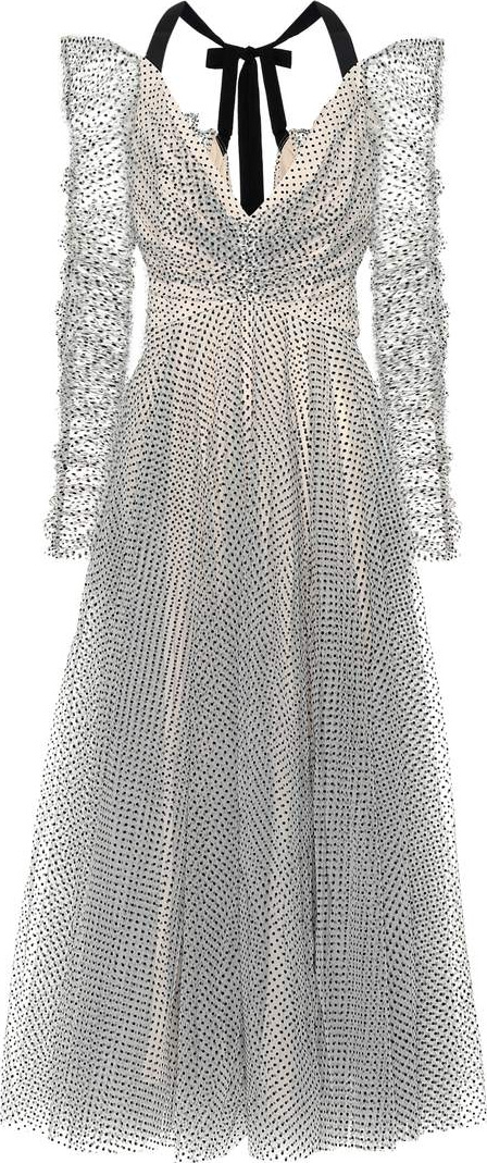 Zimmermann Tempest polka-dot tulle dress