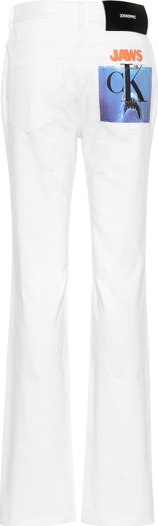 Calvin Klein 205W39NYC High-rise straight jeans