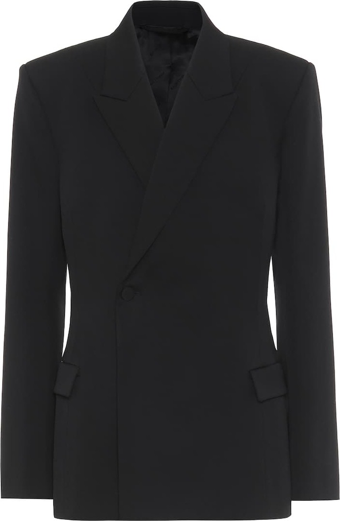 Balenciaga Waisted stretch-wool blazer