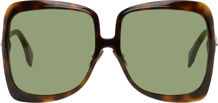 Fendi Tortoiseshell Square Sunglasses Fendi Tortoiseshell Square Sunglasses