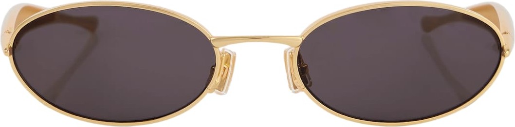 Bottega Veneta - Sardine oval sunglasses