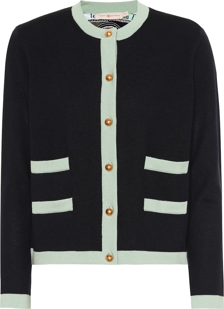 Tory Burch Kendra virgin wool cardigan