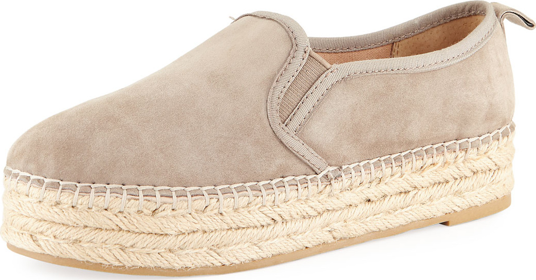 Sam Edelman Carrin Suede Espadrille Slip-On Flat