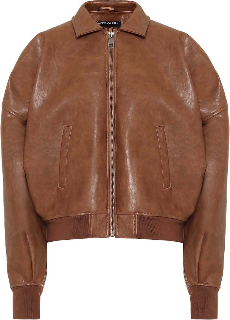 Y/Project Faux-leather jacket