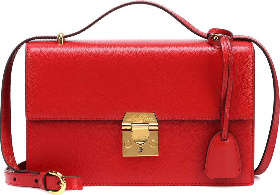 Mark Cross Downtown leather shoulder bag